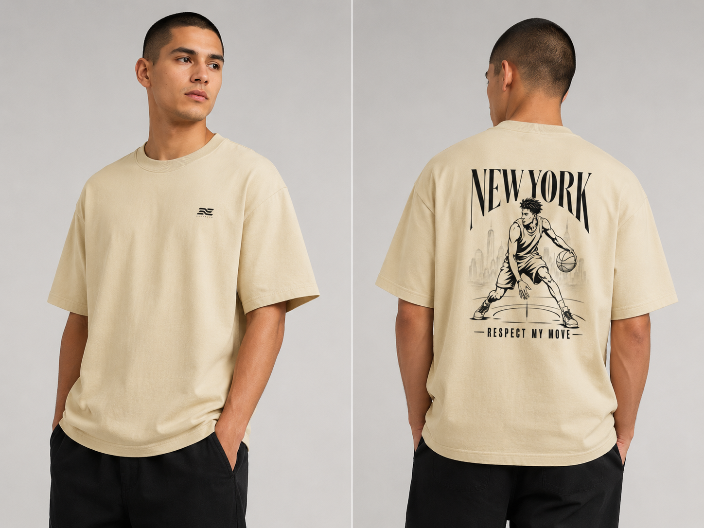 New York   -  Heavy Basketball Shirt