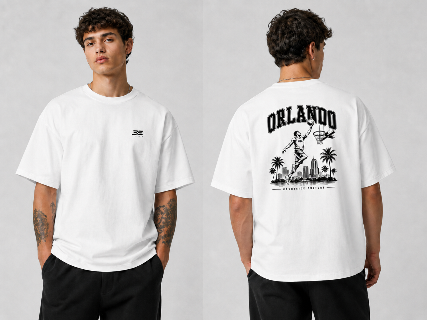 Orlando   -  Heavy Basketball Shirt