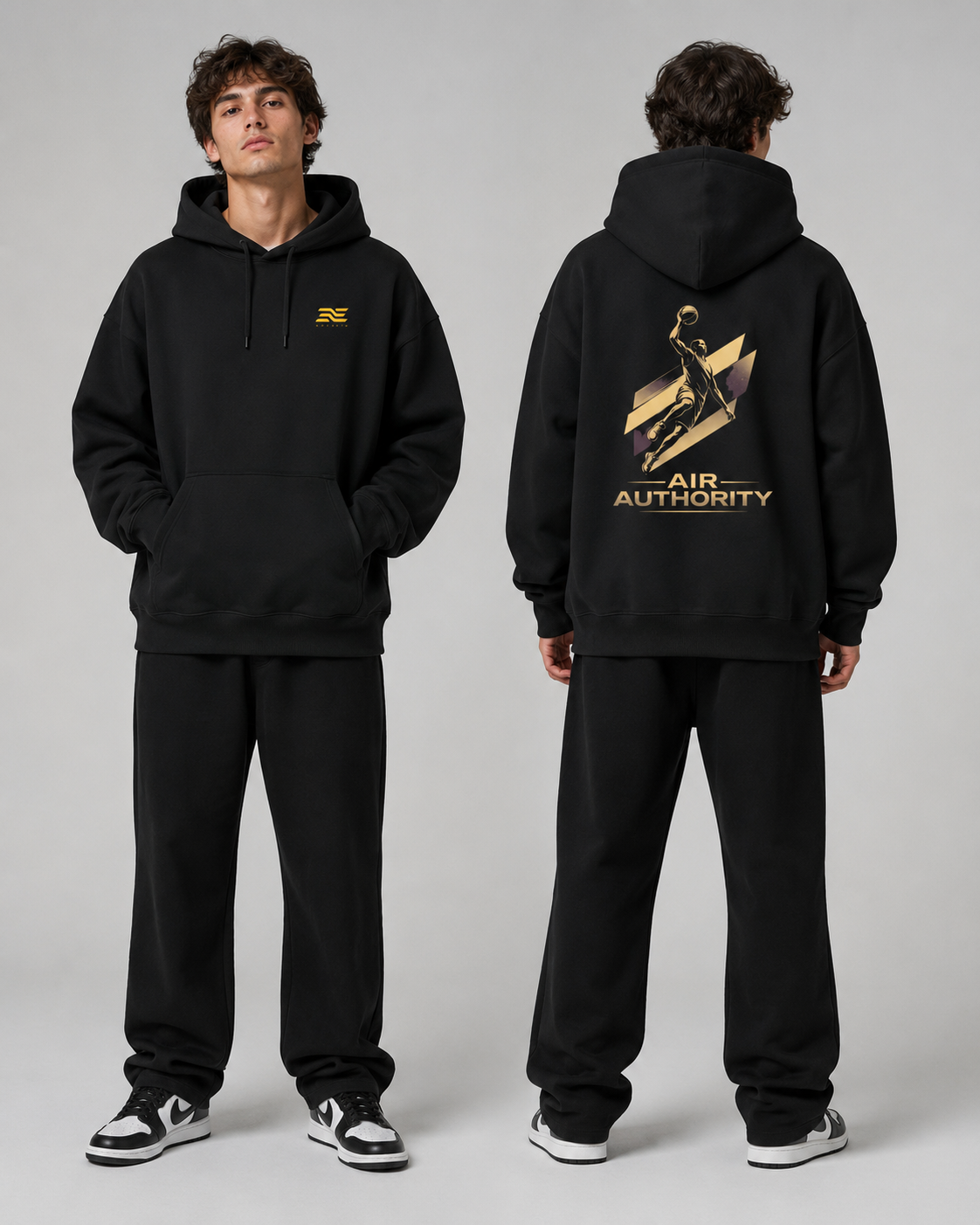 Authority Basketball Oversized Hoodie