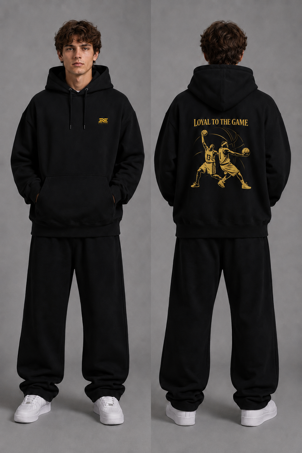 Loyal Basketball Oversized Hoodie
