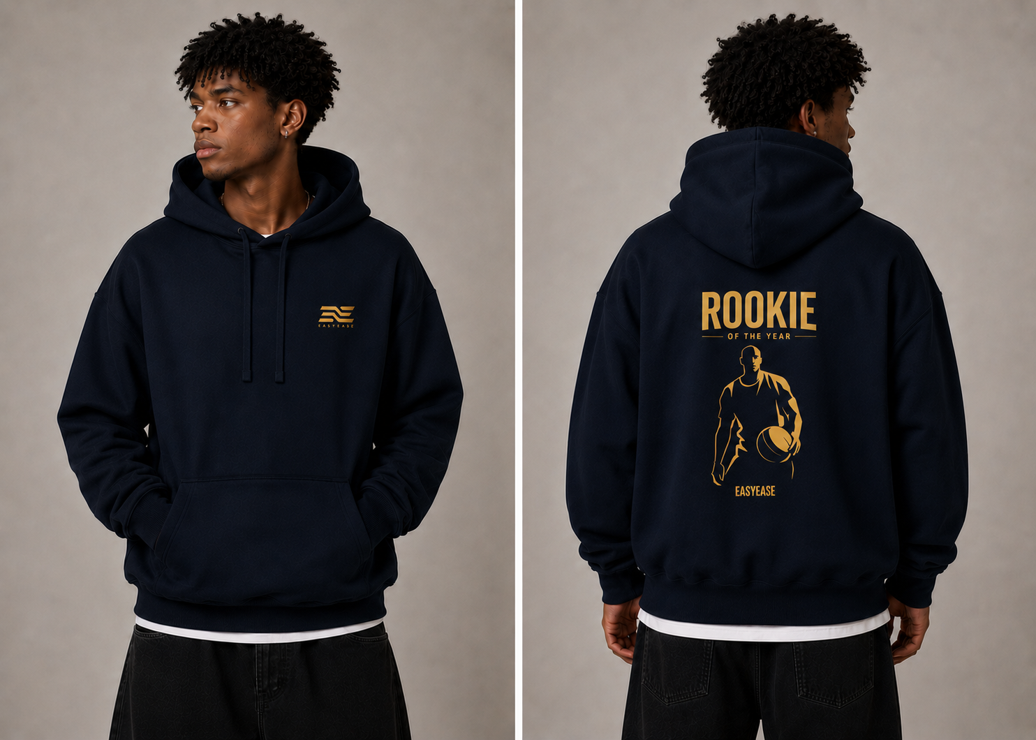 Rookie Oversized Basketball Hoodie
