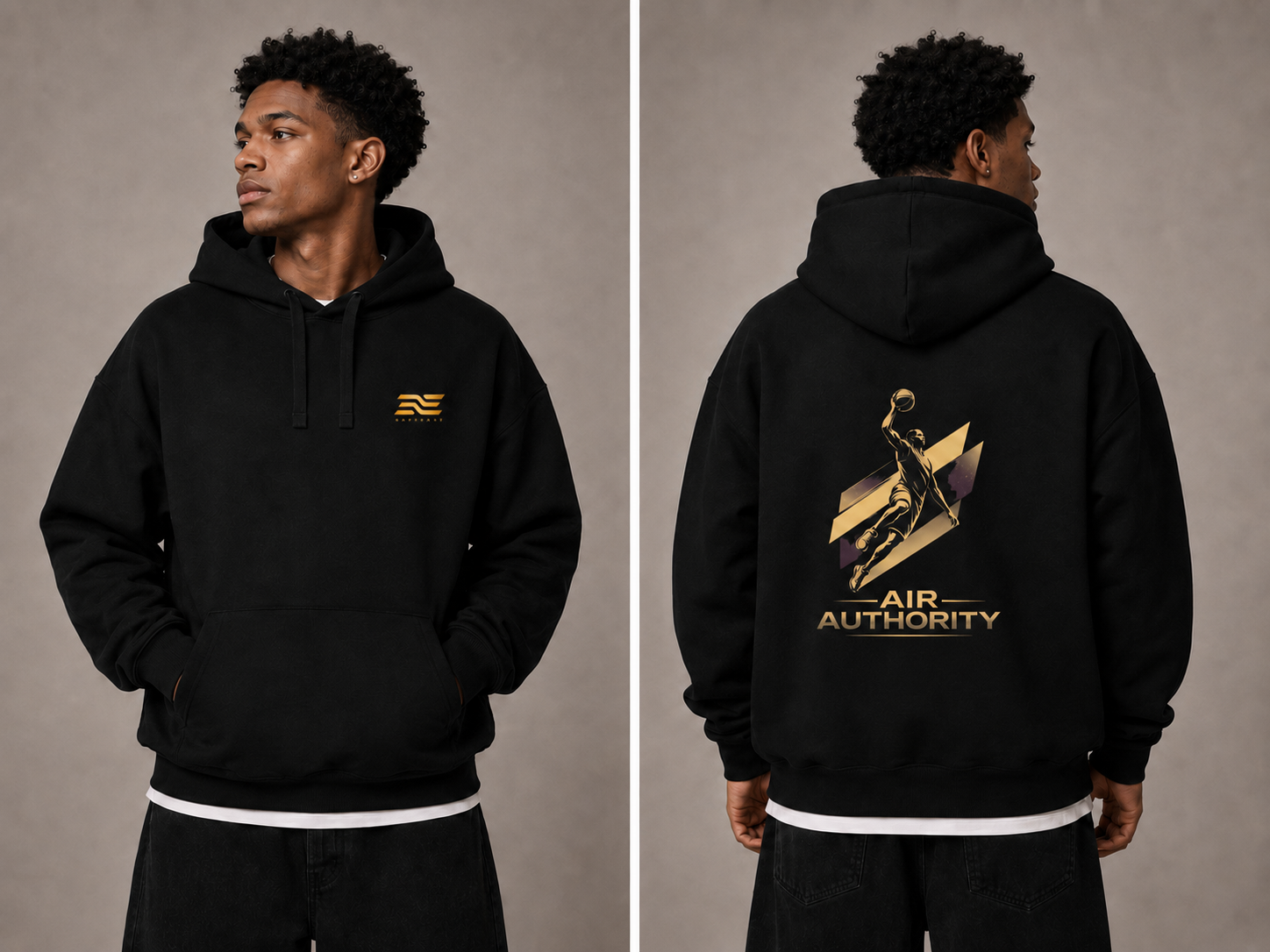 Authority Basketball Oversized Hoodie