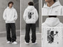 Different Basketball Oversized Hoodie Lifestyle und Detailansichten