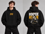 EASYEASE Rookie Box-Fit Hoodie – Vorder- und Rückansicht, Authentic Piece