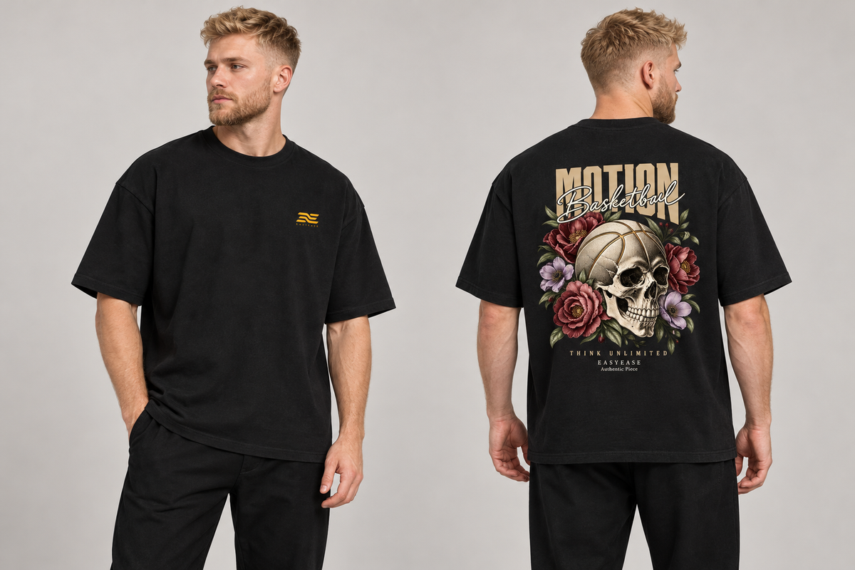 EASYEASE Motion Basketball Oversized T-Shirt