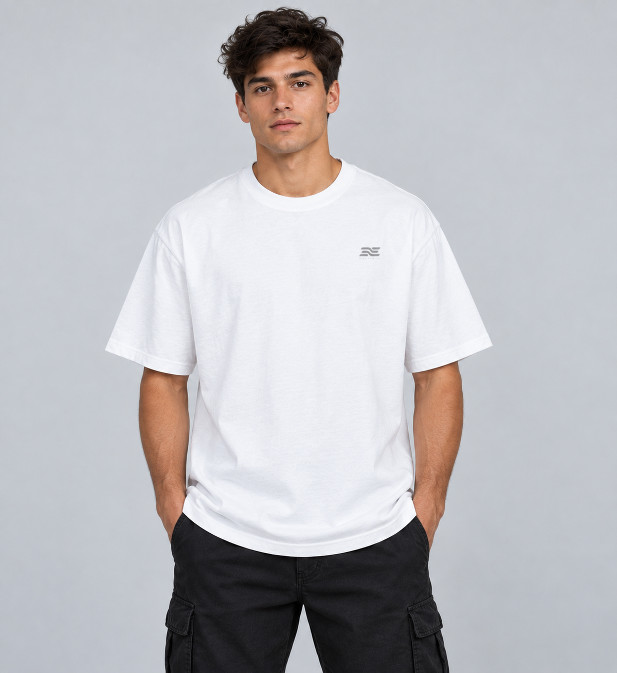 It's More Basketball-Shirt am Model, Vorderansicht