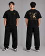 Love & Pain Heavy Basketball Shirt – Front- und Rückansicht