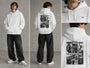 Tokyo Basketball Oversized Hoodie Lifestyle und Detailansichten